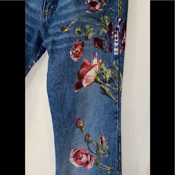 Roberto Cavalli Vintage 90s Hand Painted Jeans - Picture 12 of 16